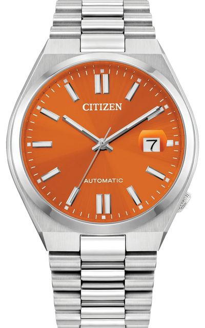 Citizen Tsuyosa NJ0151-53Z Automatic Orange Dial 40mm Watch