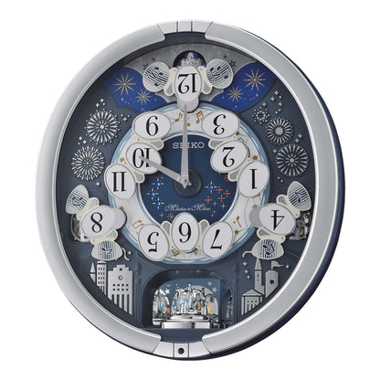 Seiko QXM379SRH Glittering Starry Night alternate motion view
