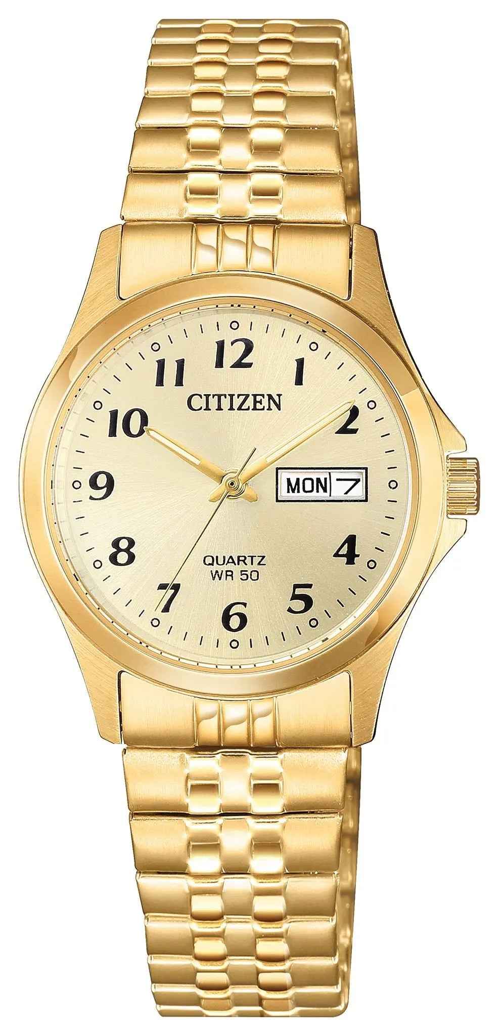 Citizen EQ2002-91P quartz watch front view