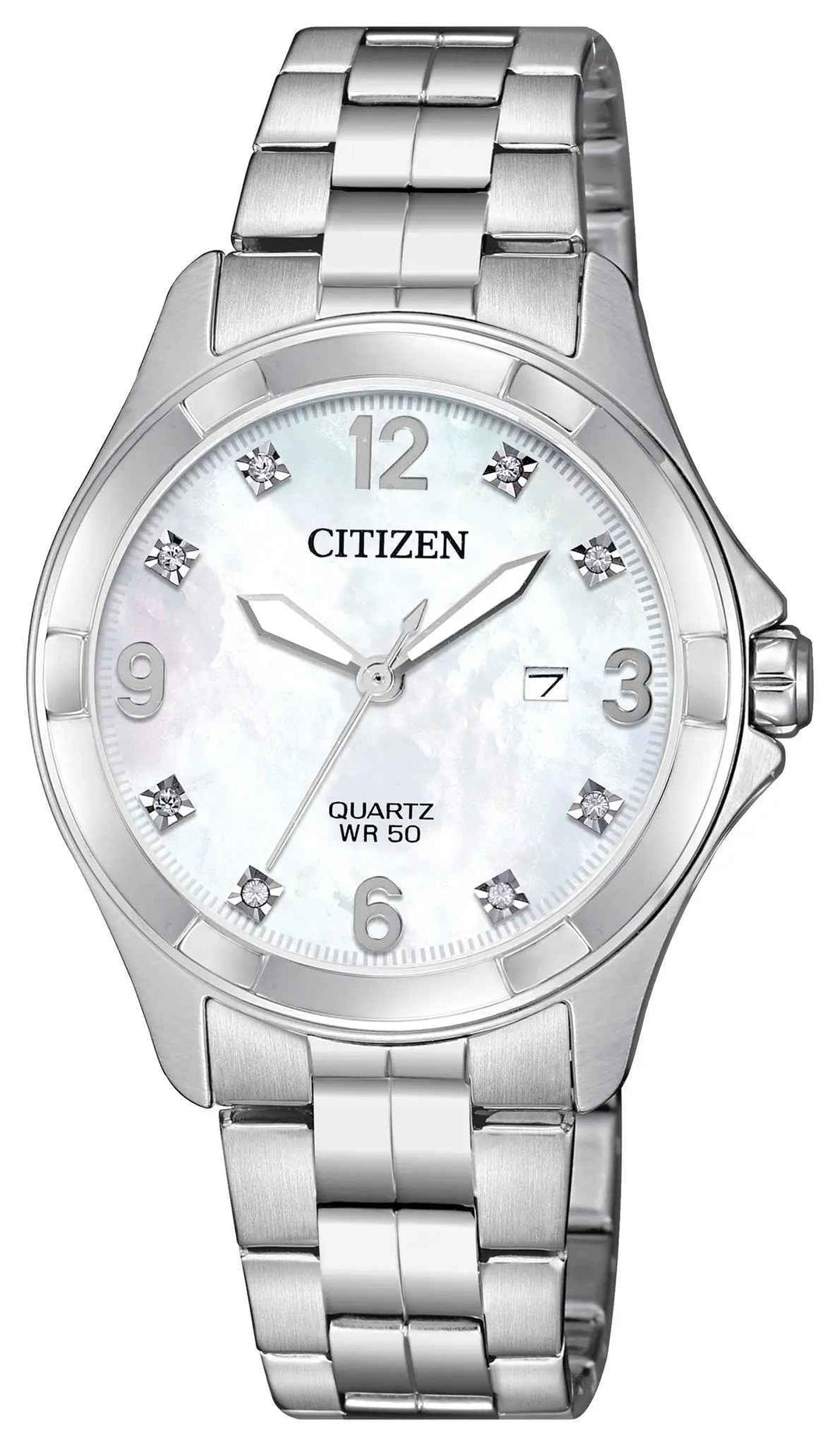 Citizen EU6080-58D quartz watch front view