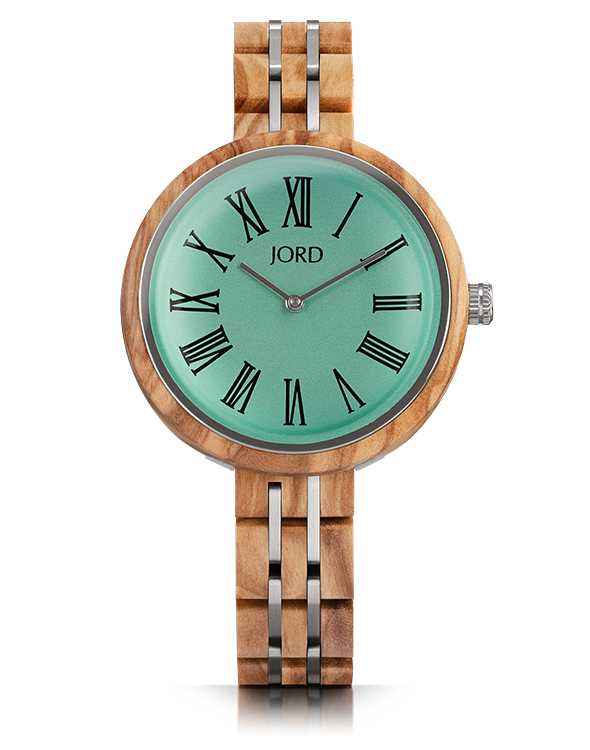 CASSIA Olivewood & Ocean Blue - Watch Technicians Store