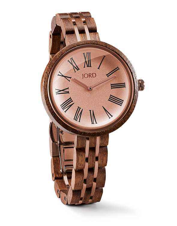 CASSIA walnut & vintage rose - Watch Technicians Store