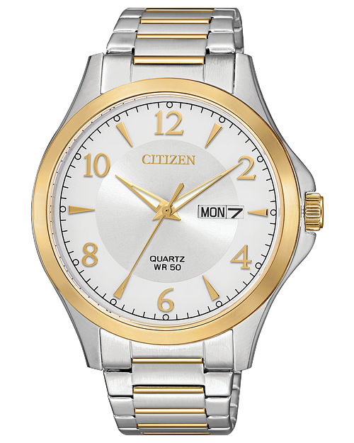 Citizen BF2005-54A two-tone quartz watch front view