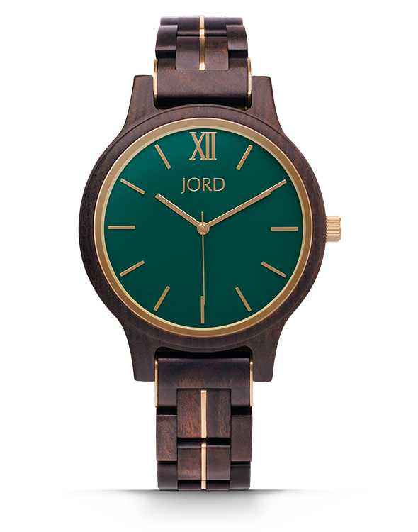 FRANKIE II (dark sandalwood & emerald) - Watch Technicians Store