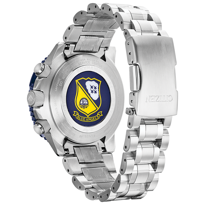 Citizen JY8078-52L Blue Angels caseback