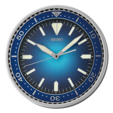 Seiko QXA791ALH Heritage wall clock front view