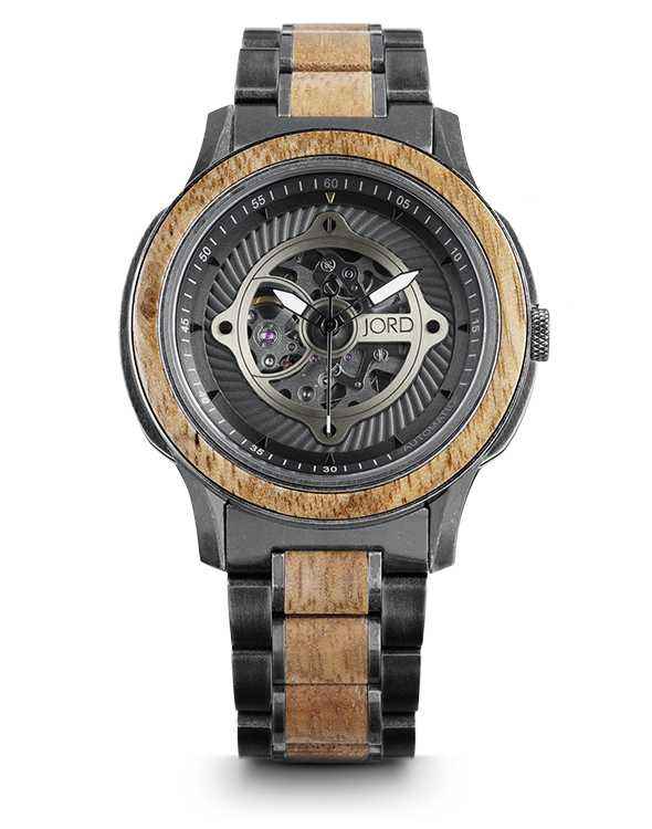 STEARMAN (BLACK LIMBA & DISTRESSED APACHE GREEN) - Watch Technicians Store
