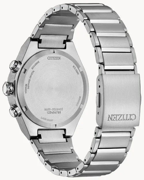 Citizen Zenshin Senkei CA4691-59X caseback and bracelet view