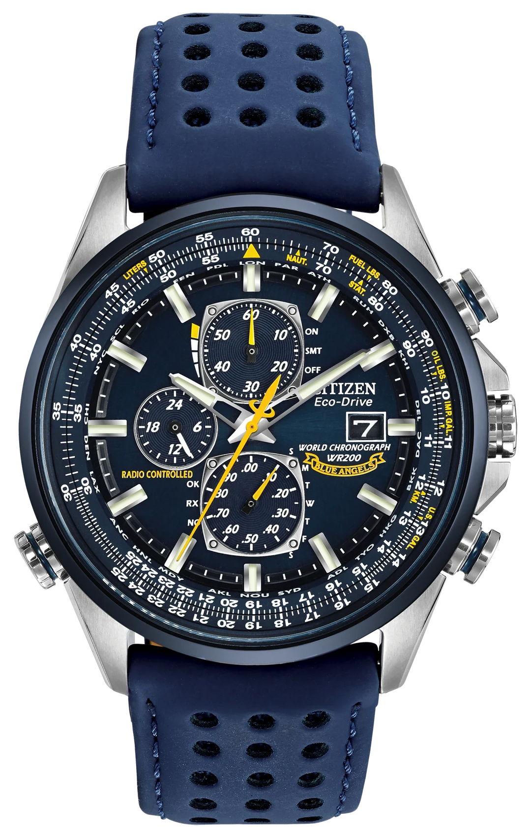 Citizen Blue Angels AT8020-03L World Chronograph - Watch Technicians Store