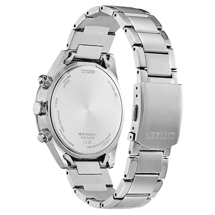Citizen AT8260-51M Sport Luxury Eco-Drive Atomic Chronograph Watch