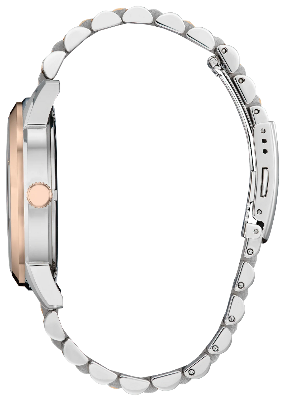 Citizen AW0156-57X Rolan Eco-Drive side and caseback view