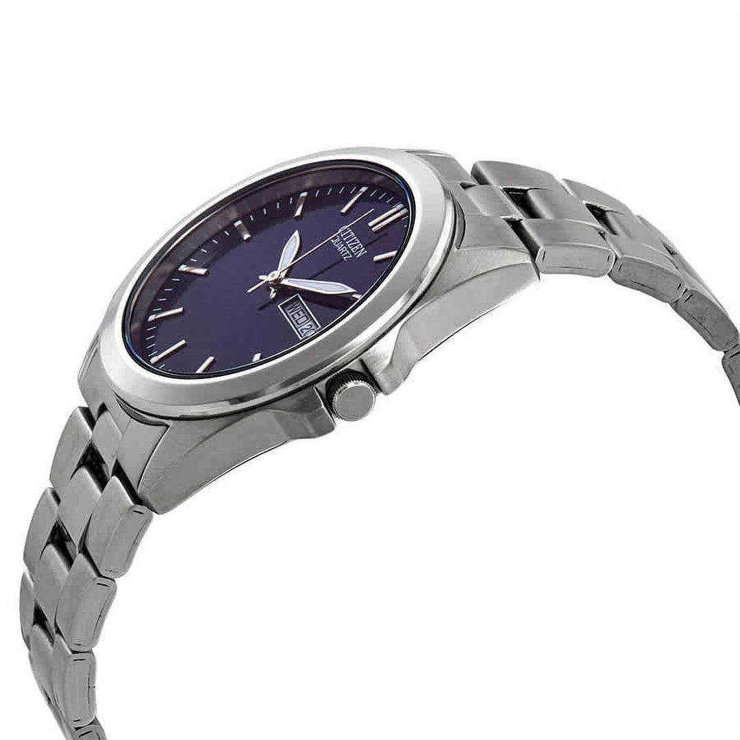 Citizen BF0580-57L quartz watch angled profile