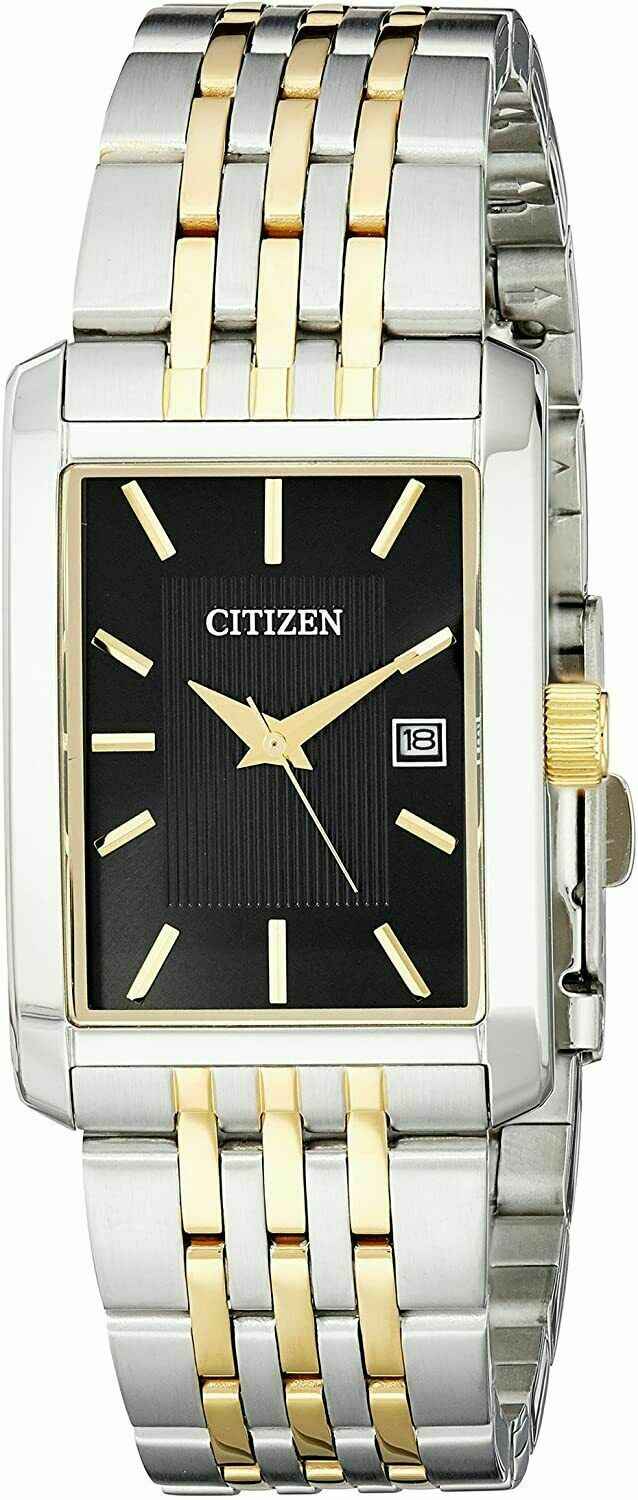 Citizen BH1678-56E two-tone rectangular quartz watch