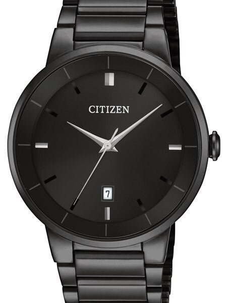 Citizen BI5017-50E quartz watch dial close-up