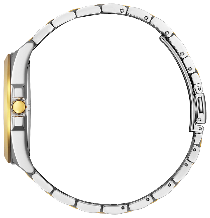 Citizen BM7534-59A Peyten Eco-Drive two-tone watch caseback view