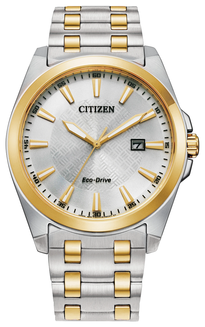 Citizen BM7534-59A Peyten Eco-Drive two-tone watch front view