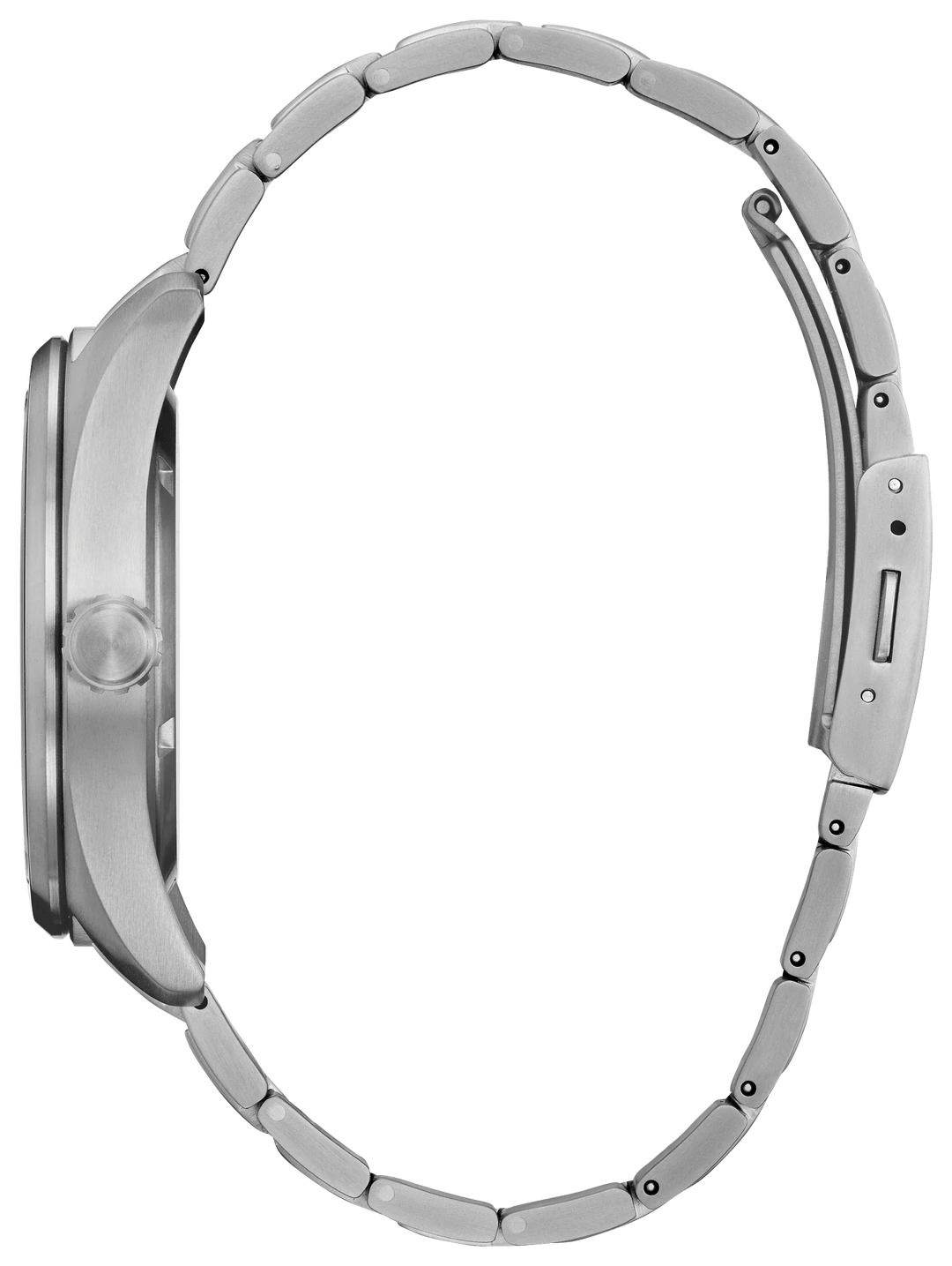Citizen BM8560-53E Garrison Eco-Drive Super Titanium watch side profile