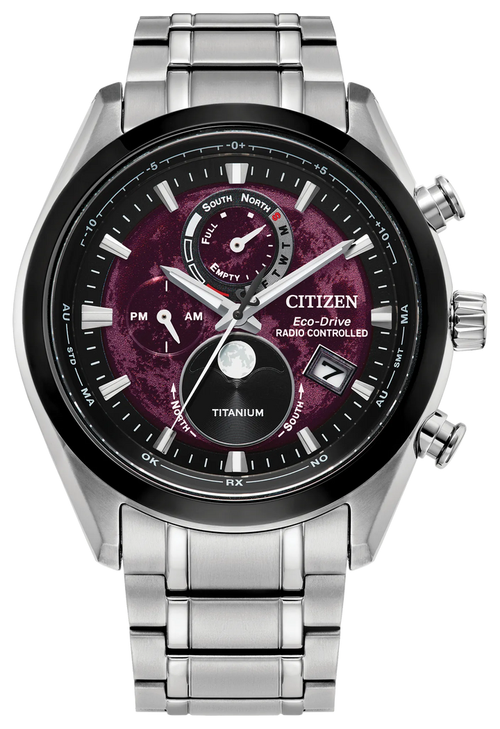 Citizen Tsuki-yomi A-T BY1018-55X front view
