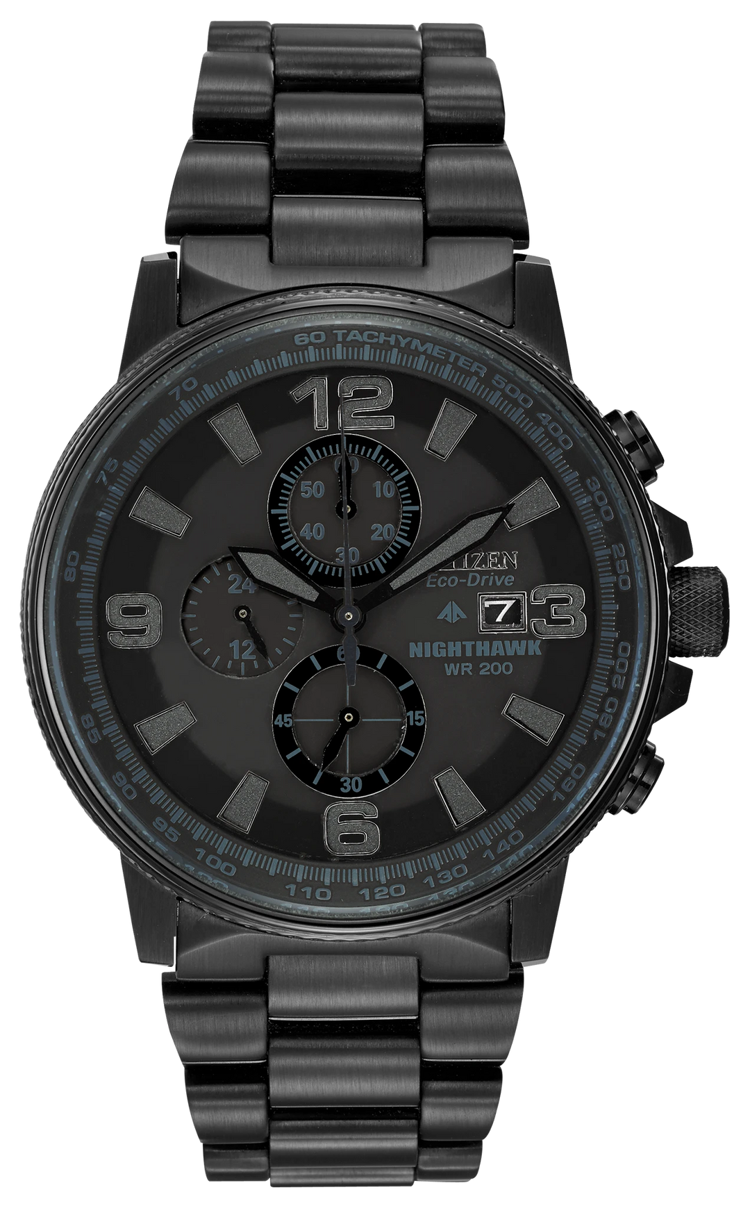 Citizen CA0295-58E Nighthawk Eco-Drive Chronograph front view