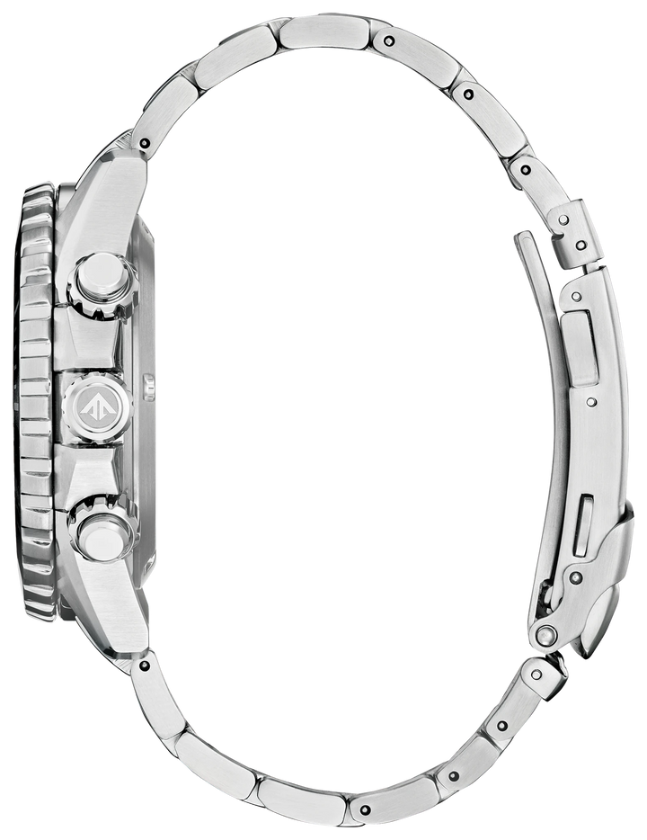 Citizen CA0710-58L Promaster Dive Eco-Drive chronograph side profile