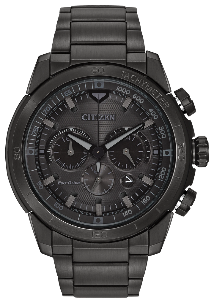 Citizen CA4184-81E Eco-Drive Chronograph Watch front view