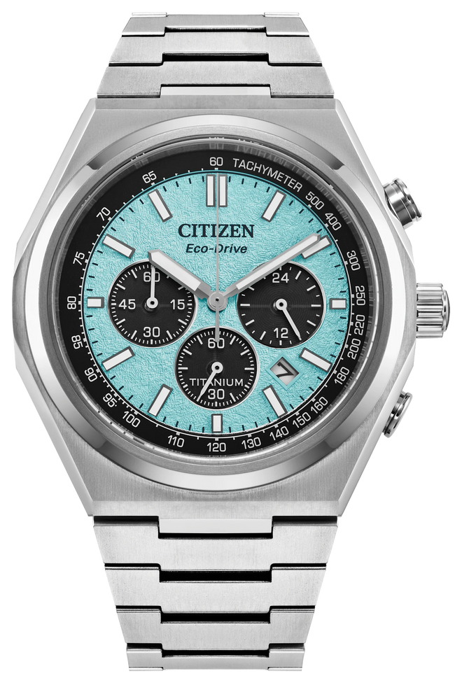 Citizen CA4610-85M Zenshin Eco-Drive Super Titanium Chronograph Watch