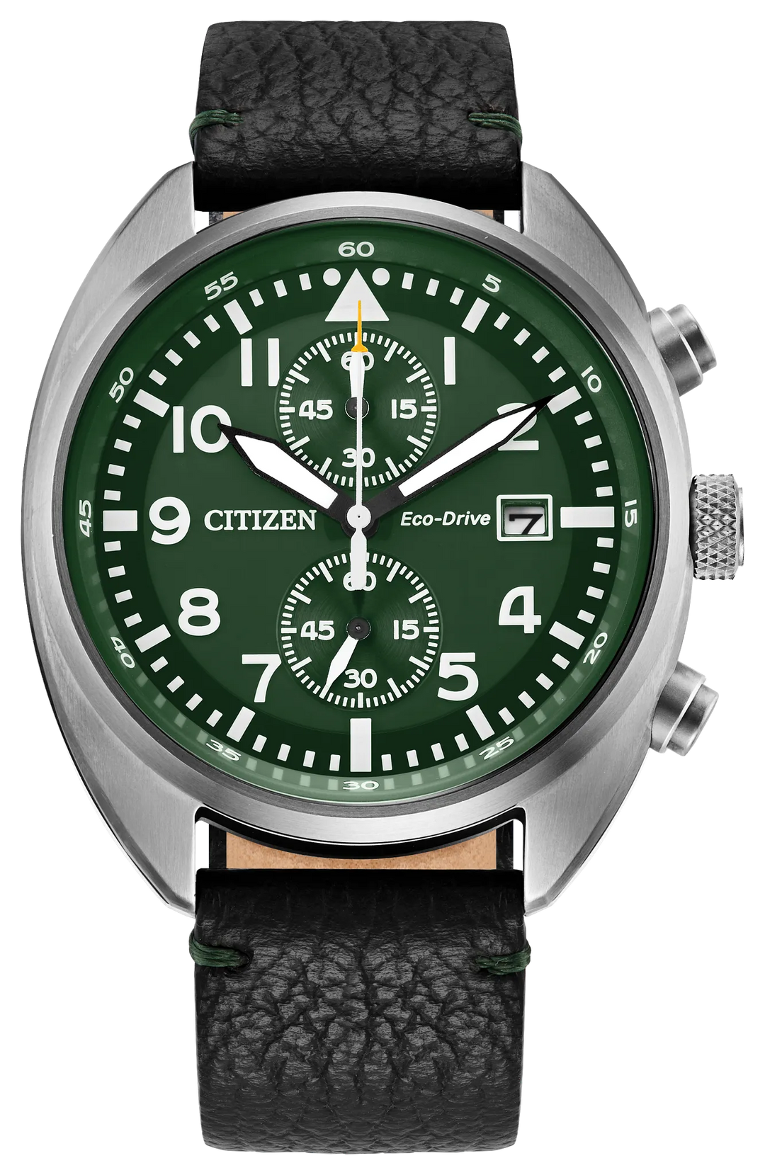 Citizen CA7041-07X Eco-Drive chronograph front view
