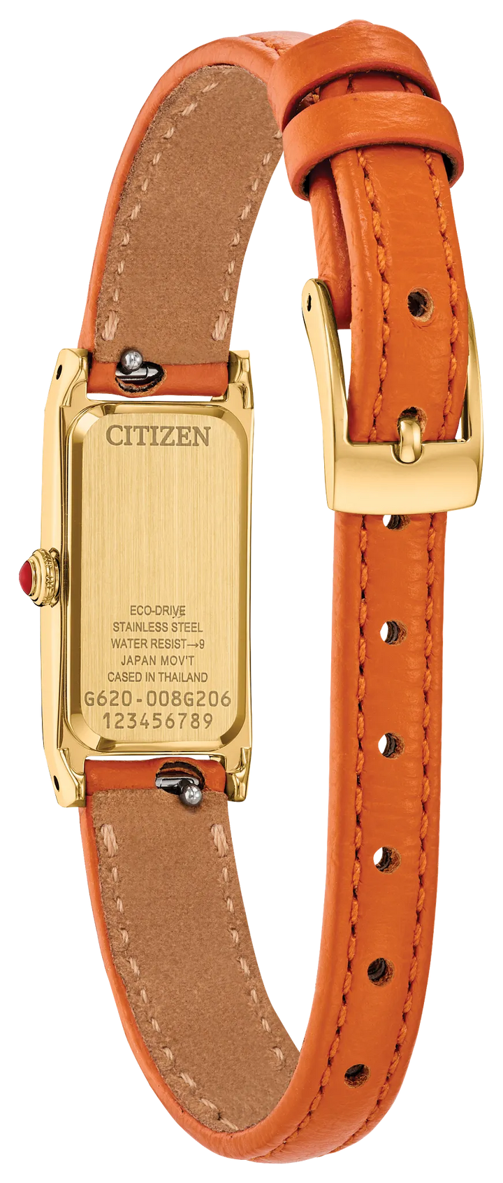 Citizen EG7122-04A Fio Eco-Drive watch caseback view