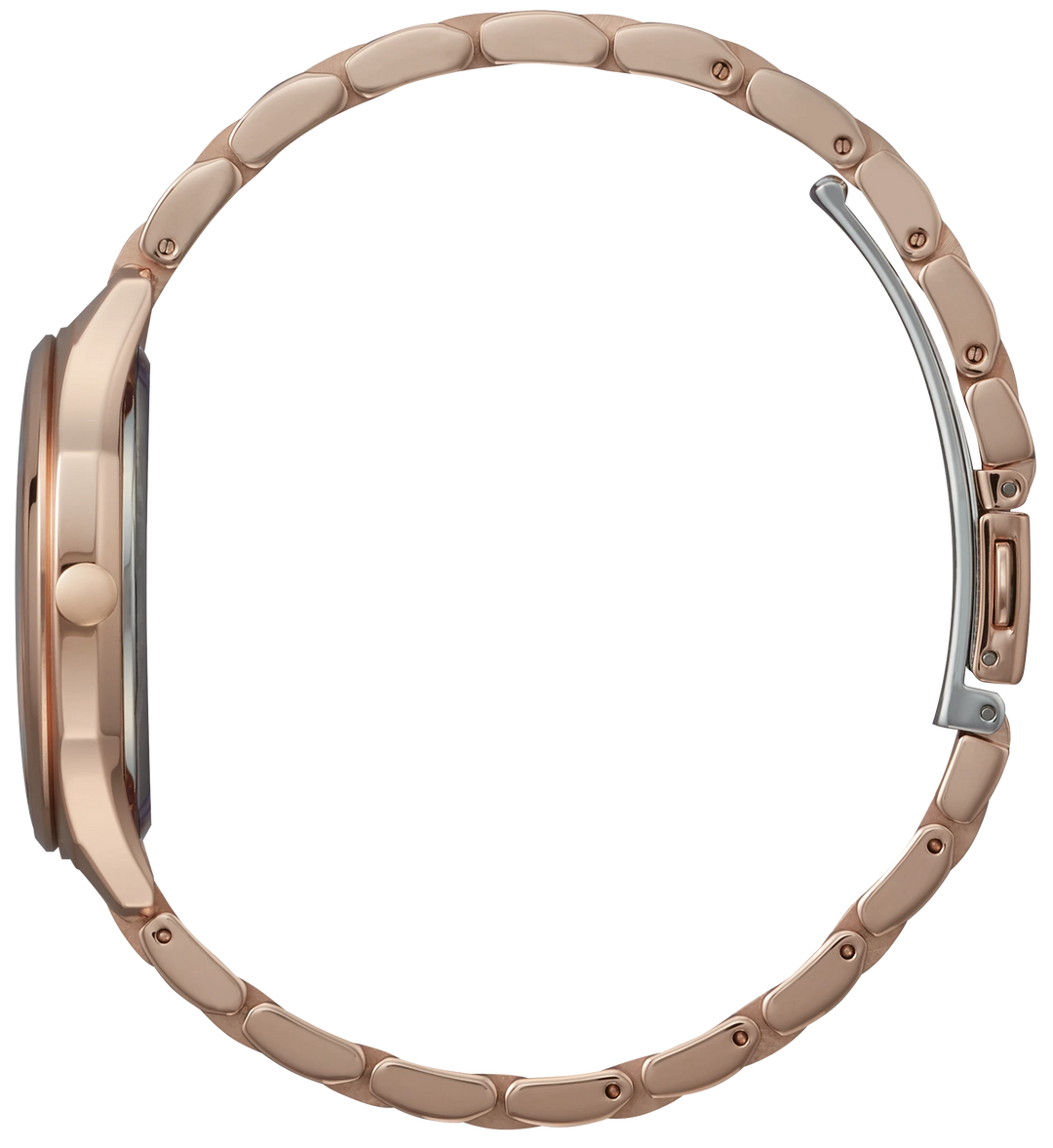 CITIZEN EM0758-58X caseback and bracelet view