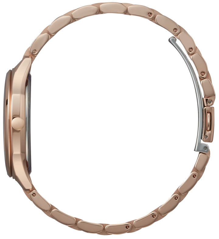 CITIZEN EM0758-58X caseback and bracelet view