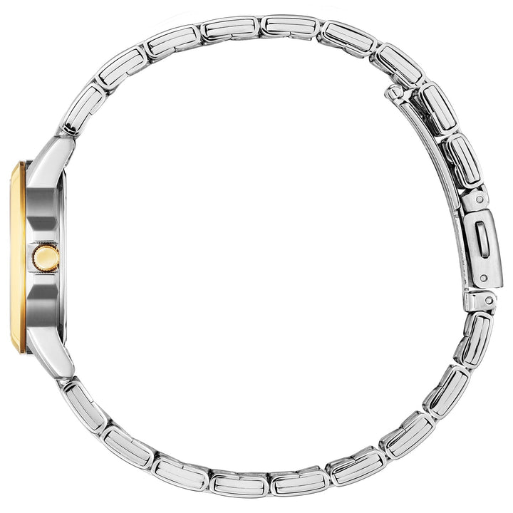 Citizen EQ0605-53A two-tone case and bracelet side profile