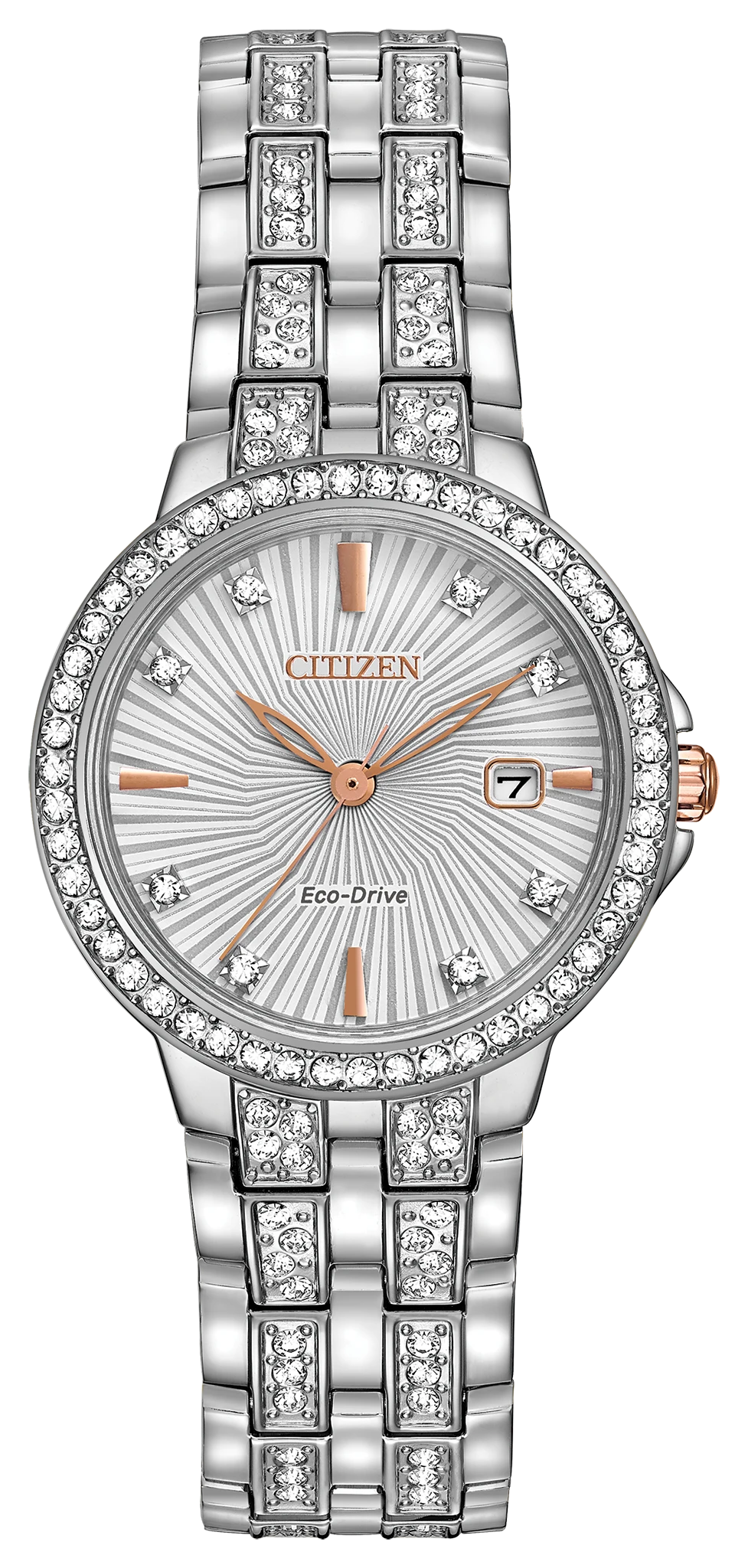 Citizen Silhouette Crystal EW2340-58A front view