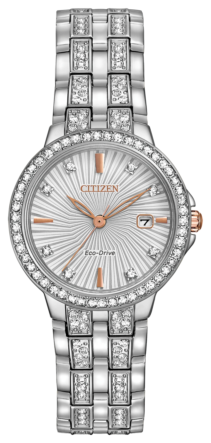 Citizen Silhouette Crystal EW2340-58A front view