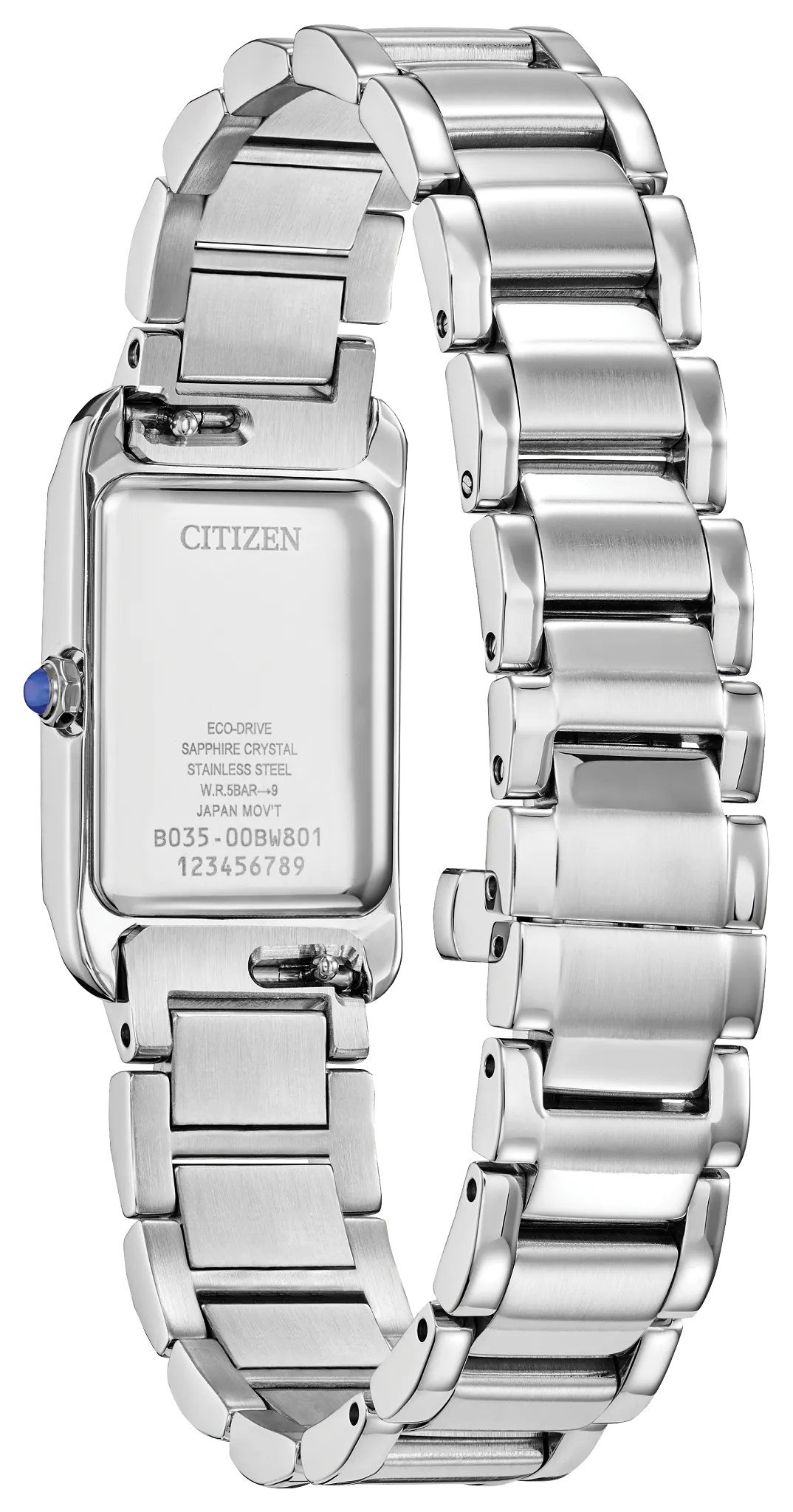 Citizen EW5620-55A Citizen L Bianca Eco-Drive watch caseback view