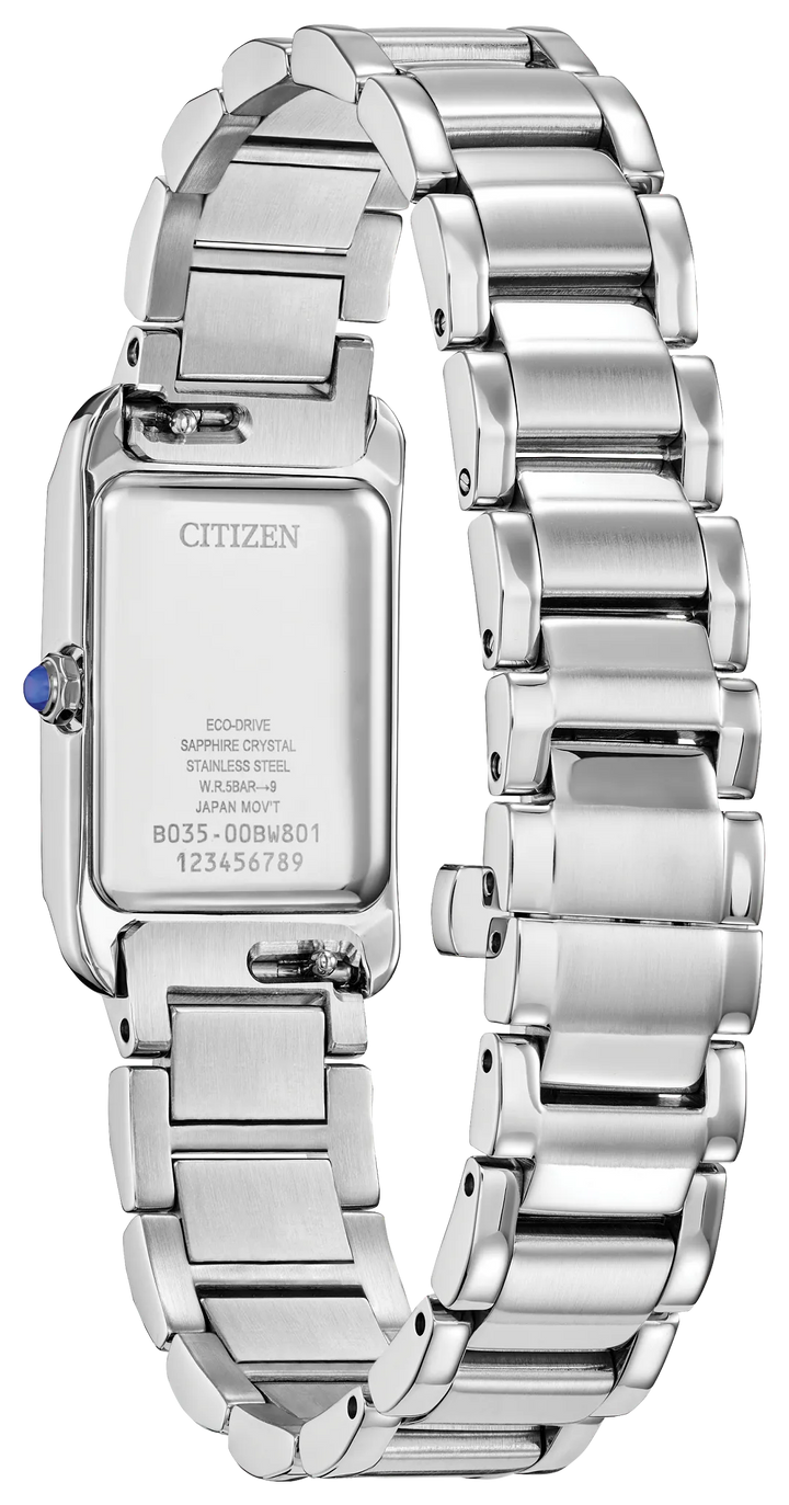 Citizen EW5620-55A Citizen L Bianca Eco-Drive watch caseback view