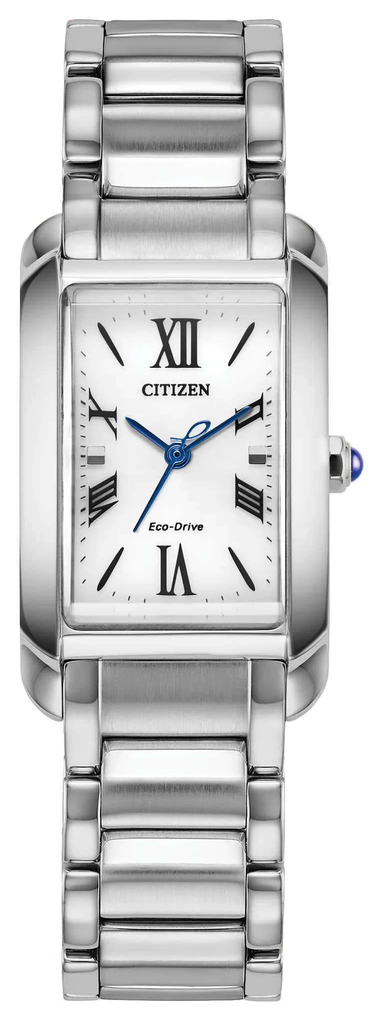 Citizen EW5620-55A Citizen L Bianca Eco-Drive white dial watch front view