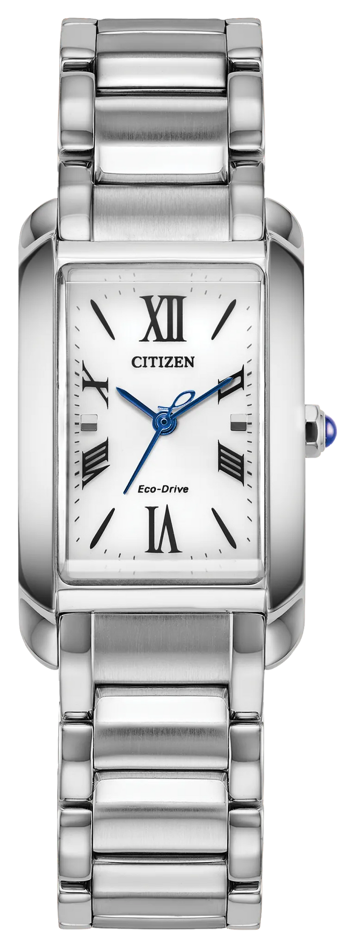 Citizen EW5620-55A Citizen L Bianca Eco-Drive white dial watch front view