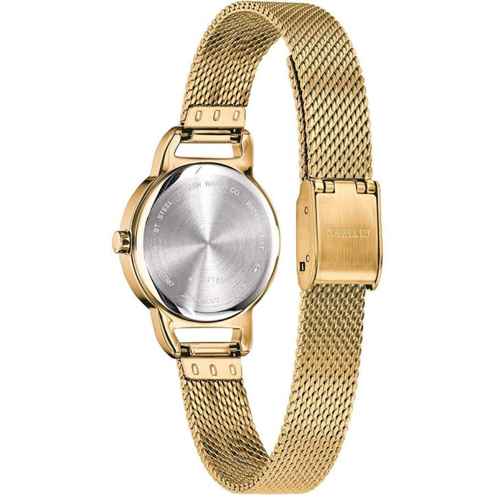 Citizen EZ7002-54E quartz watch caseback and bracelet