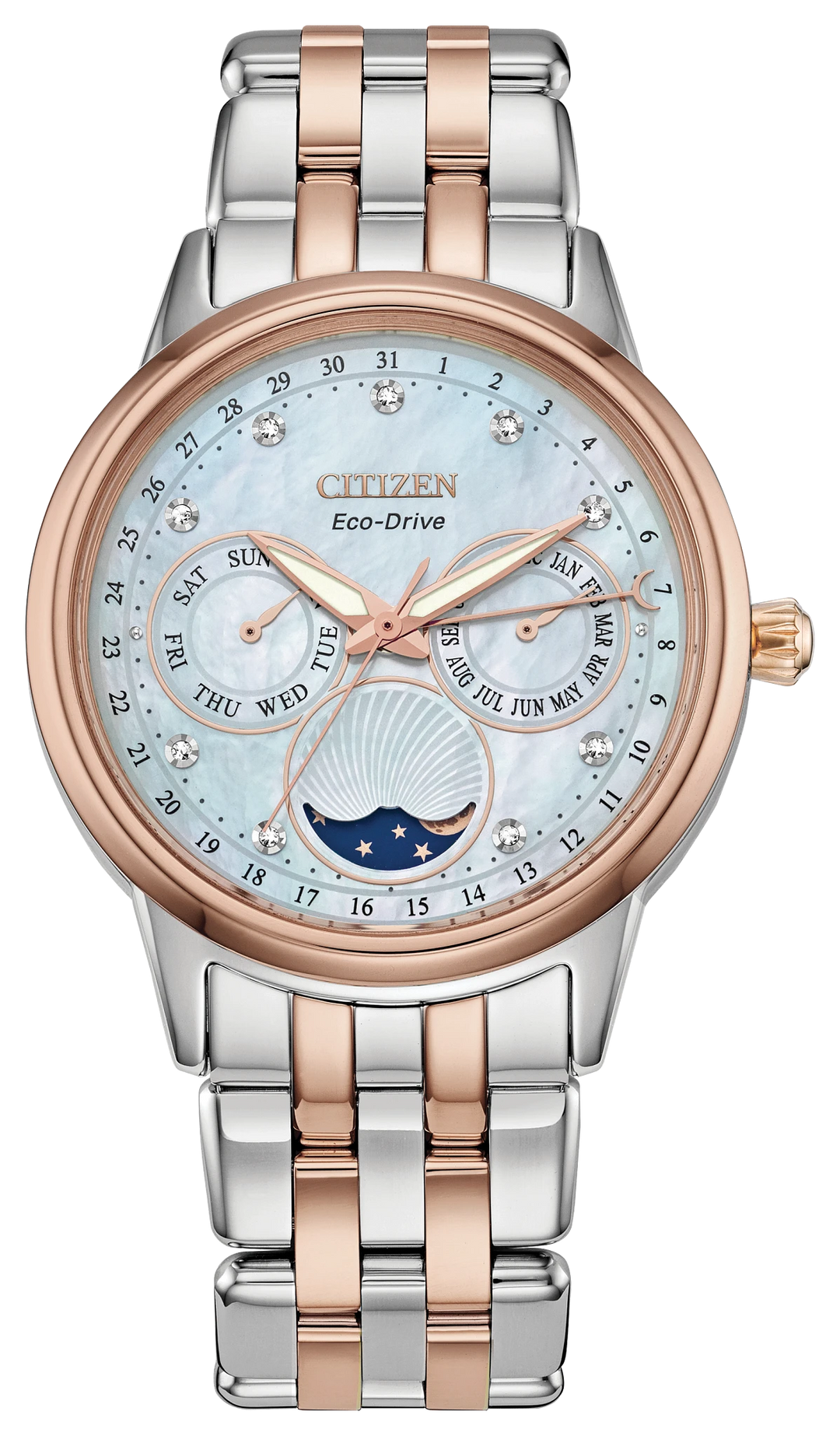 CITIZEN FD0006-56D Calendrier front view