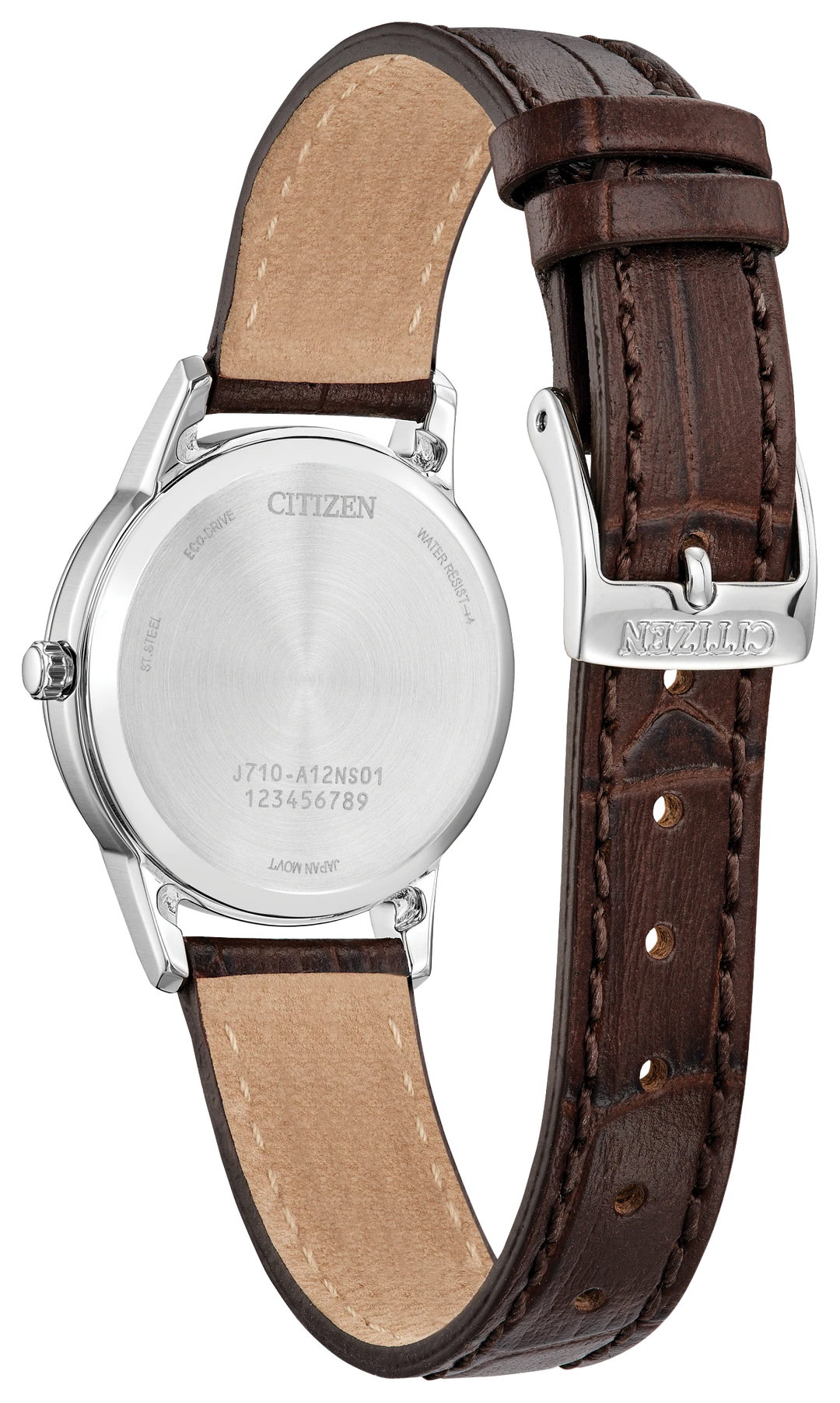 CITIZEN FE1087-28A Classic caseback and bracelet view
