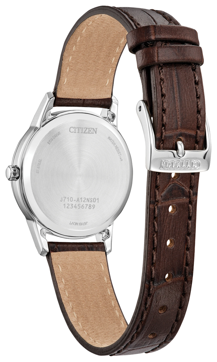 CITIZEN FE1087-28A Classic caseback and bracelet view