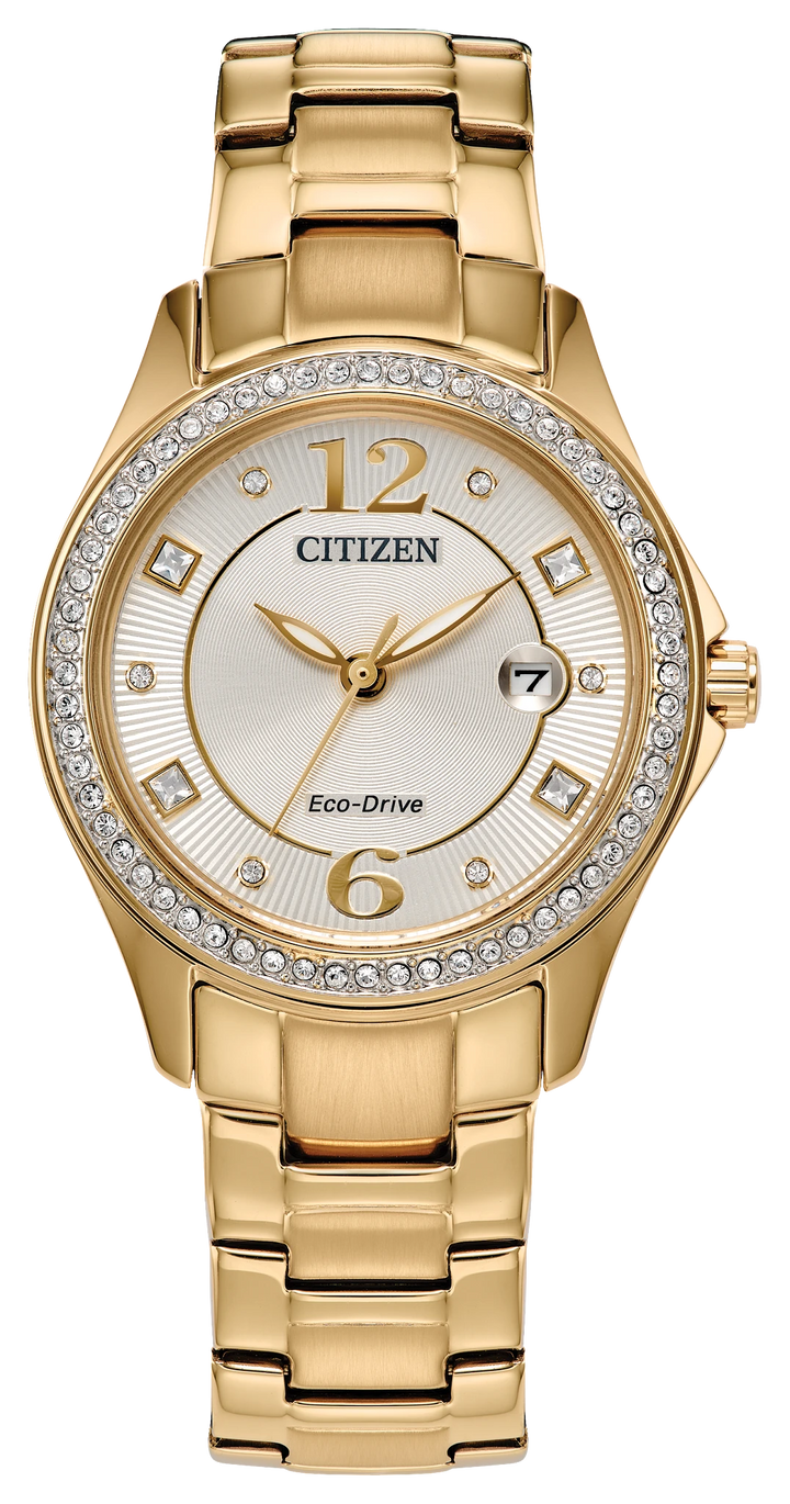 CITIZEN FE1147-79P Crystal front view