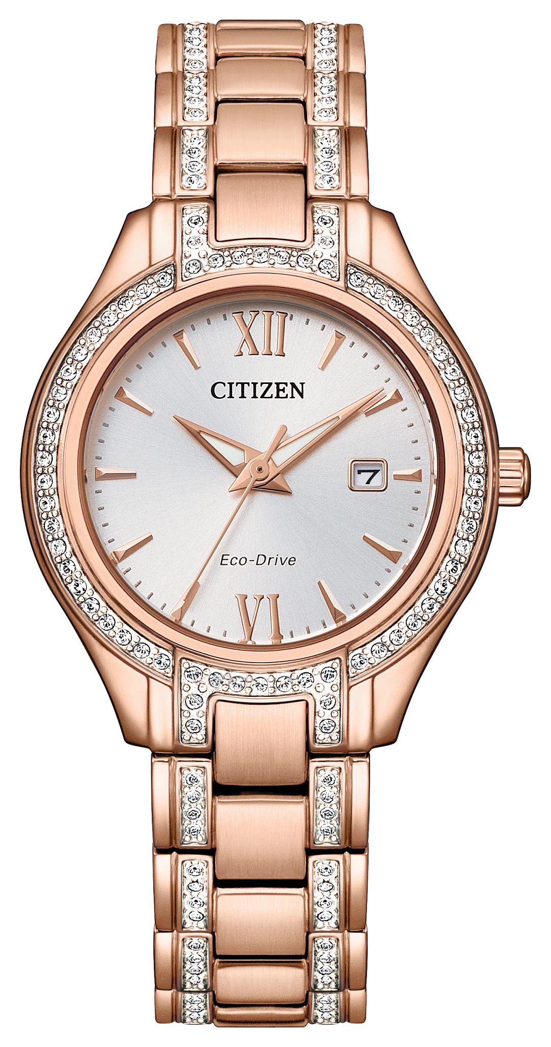 CITIZEN FE1233-52A Silhouette Crystal front view