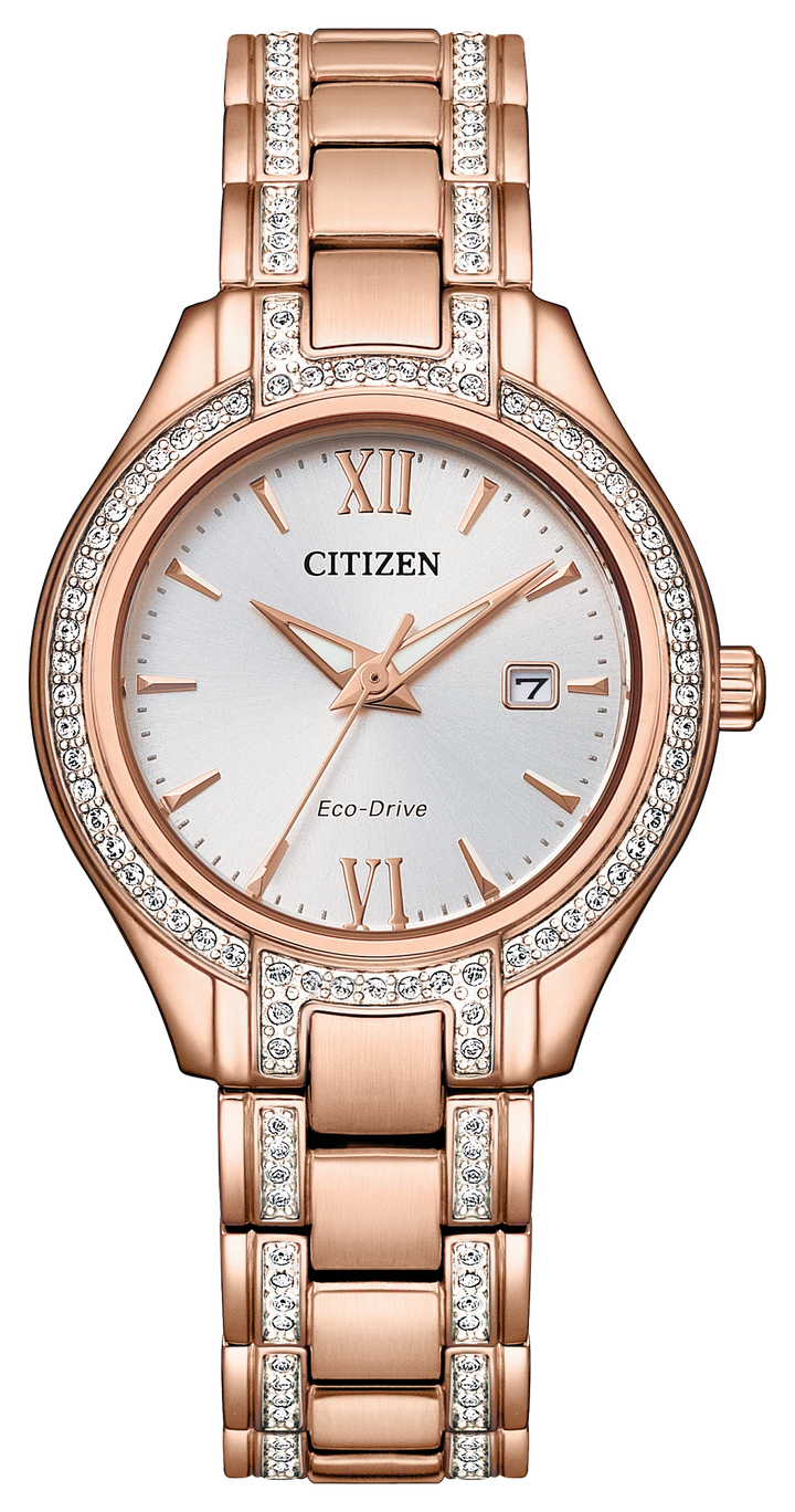 CITIZEN FE1233-52A Silhouette Crystal front view