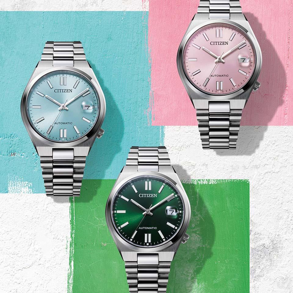 Citizen NJ0200-50Z Tsuyosa automatic watch official lifestyle view