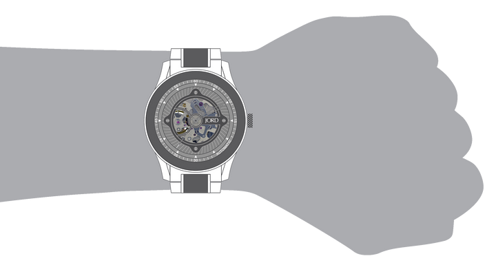 JORD Stearman wrist sizing reference