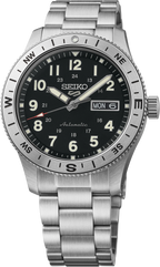 Seiko HDB006 5 Sports Field 41mm Black Automatic Watch
