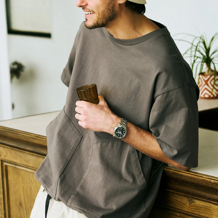Seiko HDB006 worn with casual clothing in Seiko's lifestyle photograph