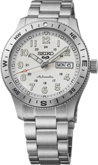 Seiko HDB007 5 Sports Field 41mm White Automatic Watch