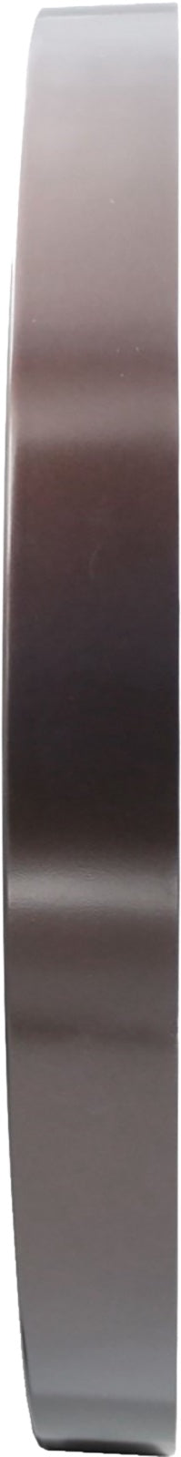 Seiko QXA759BLH Abbott wall clock, metallic brown side profile